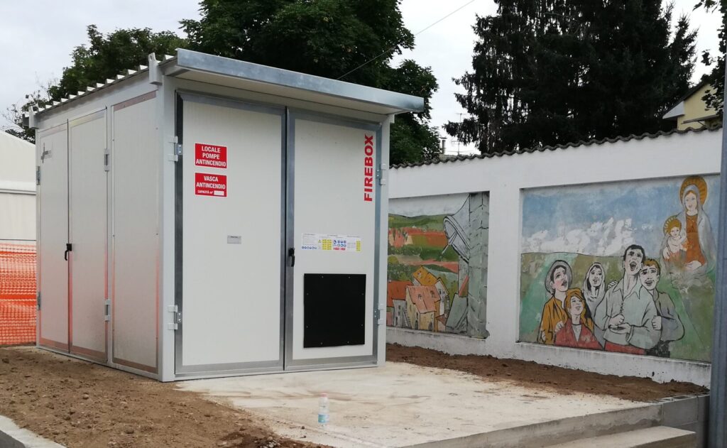 ANTINCENDIO
TK S.r.l. ha realizzato un sistema antincendio compatto con riserva idrica interrata, garantendo maggiore sicurezza e affidabilità alla scuola.